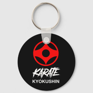 Chaveiro Símbolo do Karate Kyokushin Treinamento no Dojo Ky