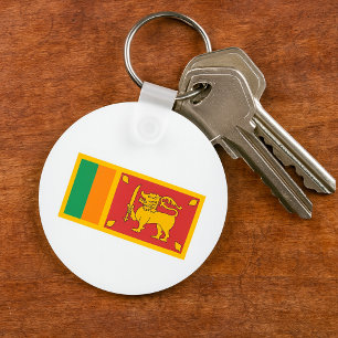 Chaveiro Símbolo do Leão da Bandeira Nacional do Sri Lanka