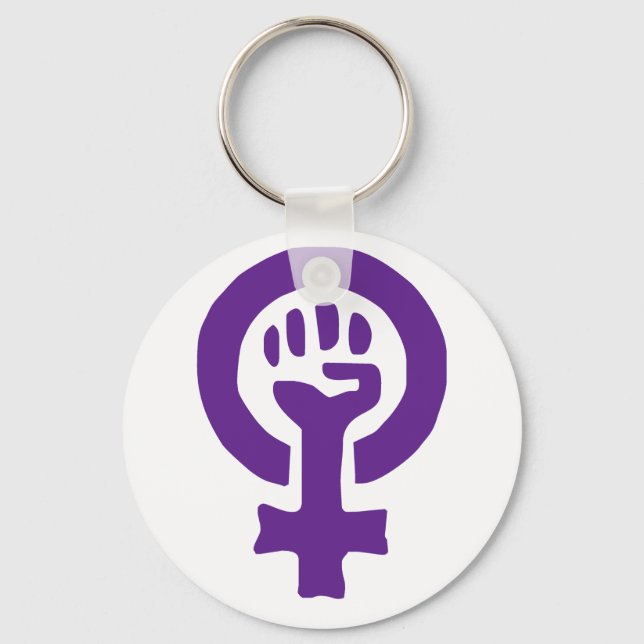 Chaveiro Símbolo Feminismo (Frente)