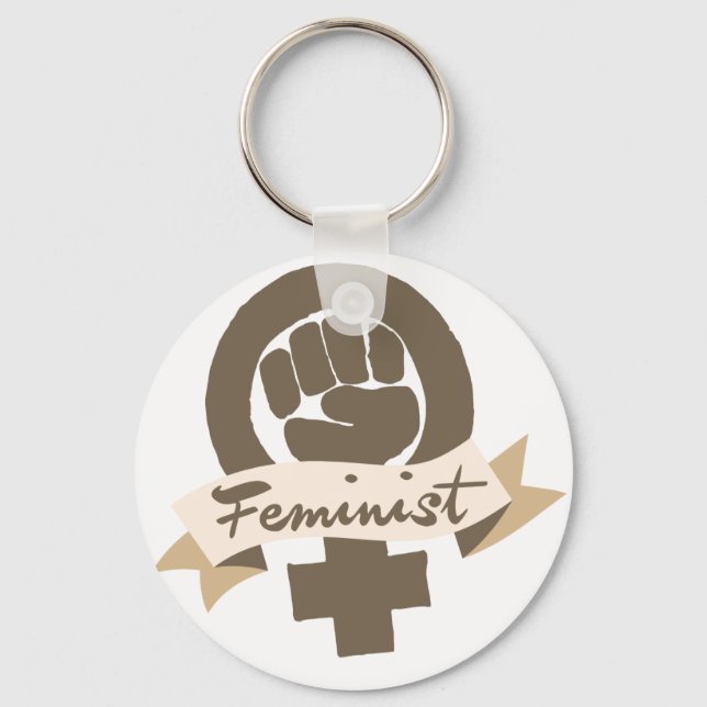 Chaveiro Símbolo feminista (Frente)