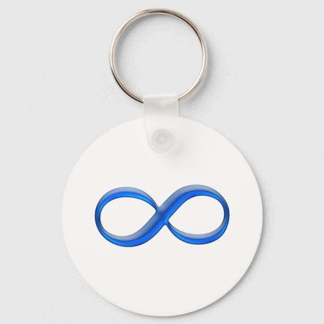 Chaveiro Símbolo Infinity (Frente)