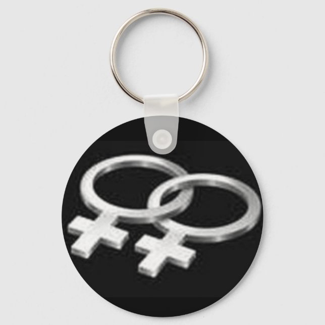 Chaveiro Símbolo lésbico (Frente)