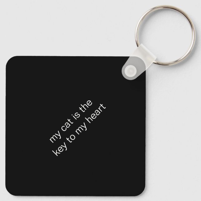 Chaveiro símbolo lovecats - chave (Verso)