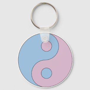 Chaveiro Símbolo Transgender Yin Yang