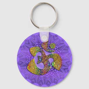 Chaveiro Símbolo Universal OM / AUM - Ornamento