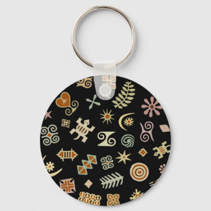 Chaveiro Símbolos Adinkra Africanos
