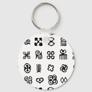 Chaveiro Símbolos africanos Adinkra