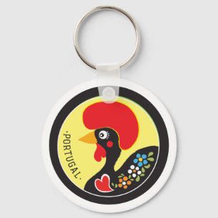 Chaveiro Símbolos de Portugal - Galo de Barcelos