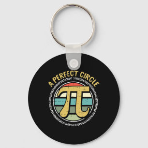Chaveiro Símbolos Matemáticos Retroativos do Círculo Perfei