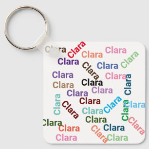 Chaveiro SIMPLE add name typography calligraphy color names
