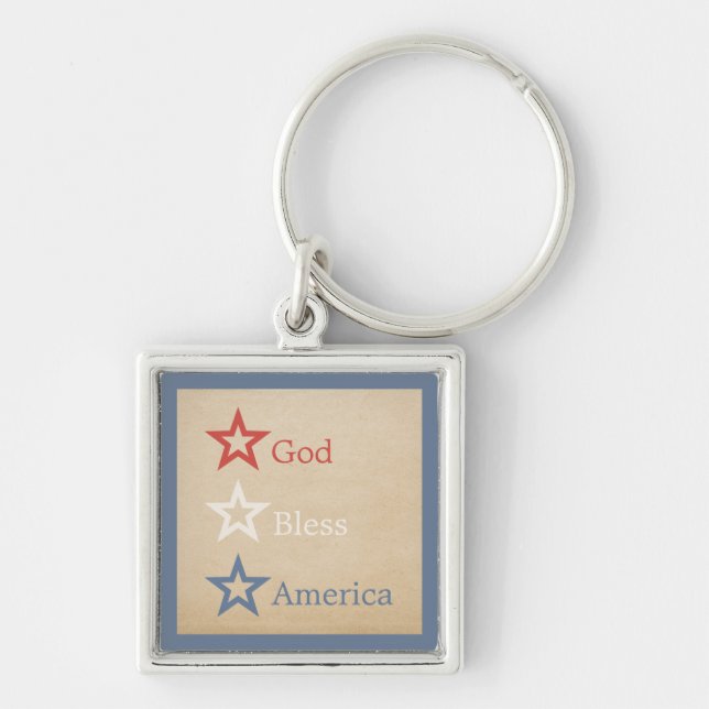 Chaveiro Simple Chic Stars Keychain (Frente)