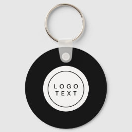 Chaveiro Simple Logo QR Code Business Promotional Keychain