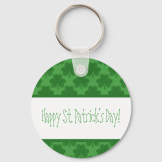 Chaveiro Simples de Shamrocks