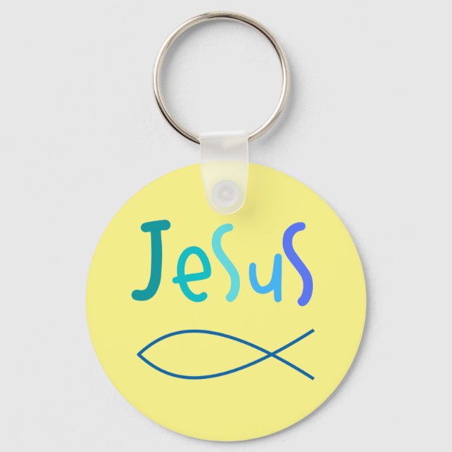 Chaveiro Simples, Jesus (Frente)