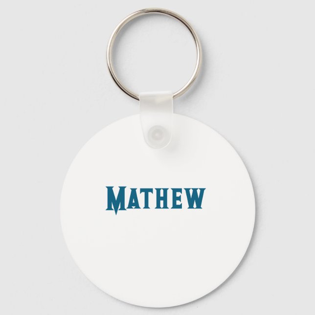 Chaveiro simples letra inicial monograma adicionar sua letr (Frente)