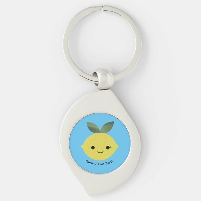 Chaveiro Simplesmente o limão Kawaii mais bonito (Frente)
