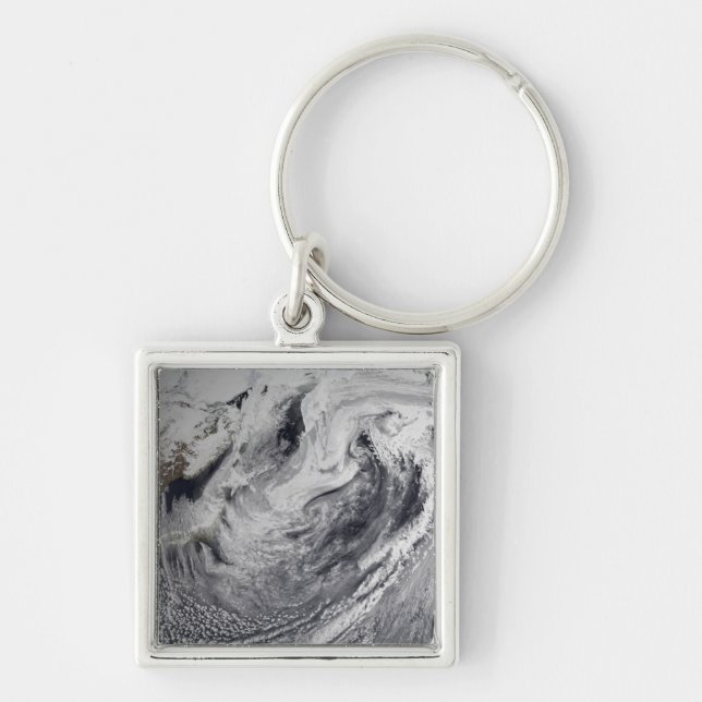 Chaveiro Simulação em nuvem de um dia solteiro (Frente)