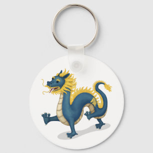 Chaveiro Sinal de Astrologia do Dragão Zodíaco Chinês