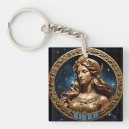 Chaveiro Sinal de astrologia do vírus