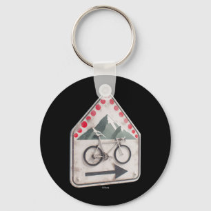 Chaveiro Sinal de Ciclismo - Coletar Pontos de Subida Verme