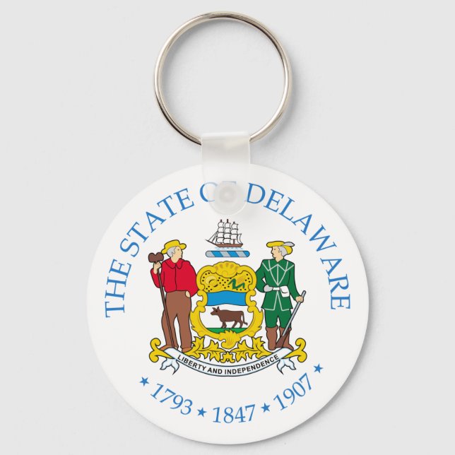Chaveiro sinal de Delaware (Frente)