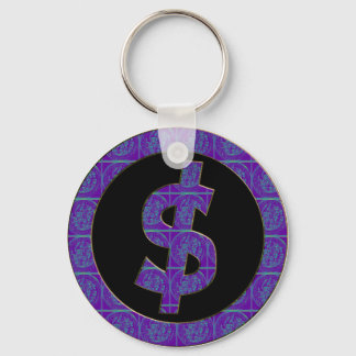 CHAVEIRO SINAL DE DÓLAR DE RETRO PURO