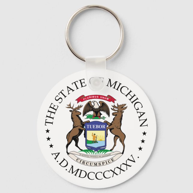 Chaveiro Sinal de Michigan (Frente)