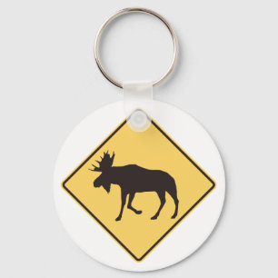 Chaveiro Sinal de Moose Road