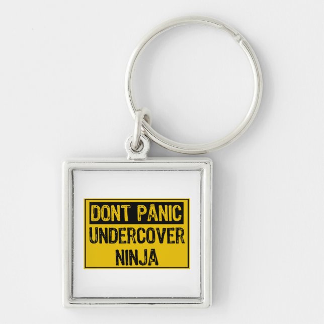 Chaveiro Sinal de não-pânico - Ninja disfarçado (Frente)