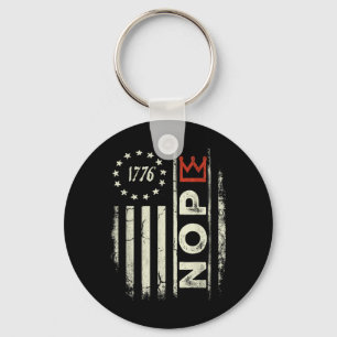 Chaveiro Sinal de Protesto Retro Sem Reis Bandeira American