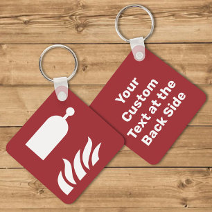 Chaveiro Sinal de segurança da estação de liberação remota