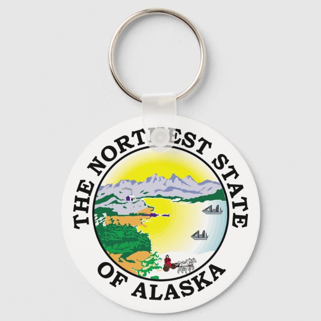 Chaveiro Sinal do Alasca (Frente)