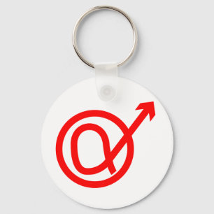 Chaveiro Sinal do homem alfa