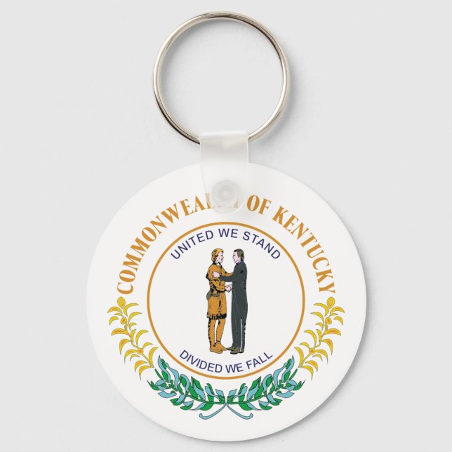 Chaveiro sinal do Kentucky (Frente)