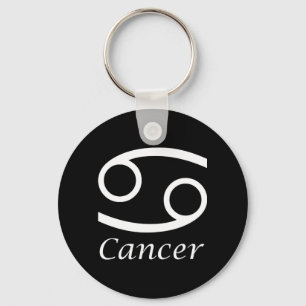 Chaveiro Sinal do zodíaco do cancer do `'