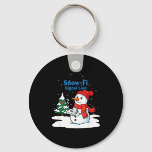 Chaveiro Sinal Snow-fi Perdido Boneco de Neve Natal Diverti