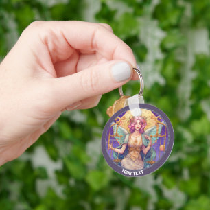 CHAVEIRO SINAL ZODIAC DA LIBRA PERSONALIZADA