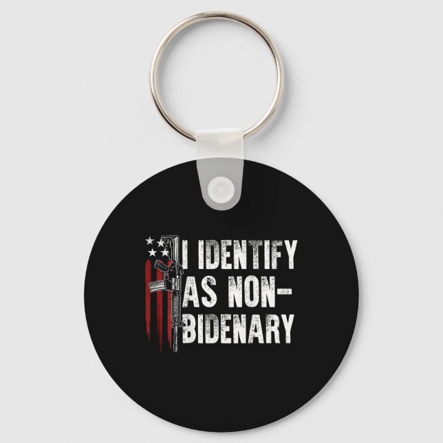 Chaveiro Sinalizador Americano I Identificado como Não Idên (Frente)