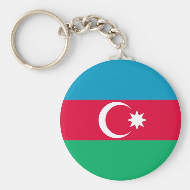 Chaveiro Sinalizador Azerbaijão (Frente)