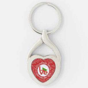 Chaveiro Sinalizador Búlgaro Red LOVE Personalizado