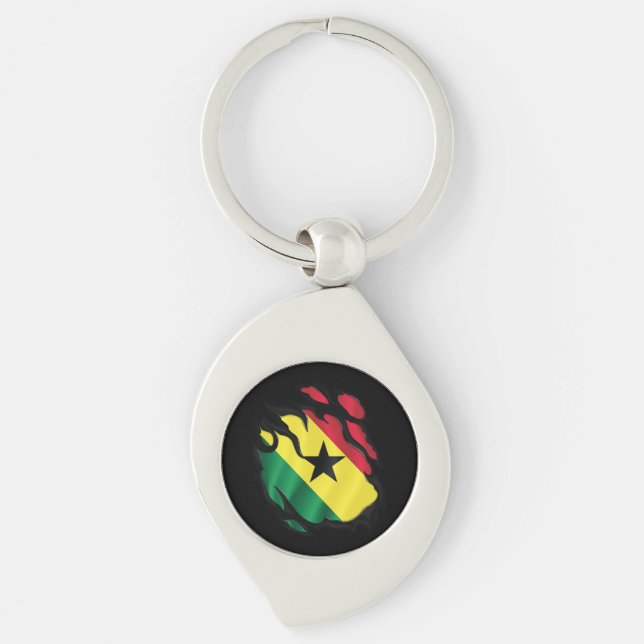 Chaveiro Sinalizador cifrado em Gana (Frente)