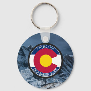 Chaveiro Sinalizador Circular Colorado