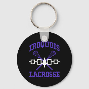 Chaveiro Sinalizador de Nação Iroquois Lacrosse Lax Sticks