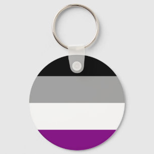 Chaveiro Sinalizador de Orgulho Asexual