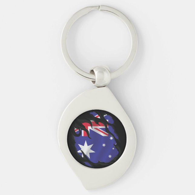 Chaveiro Sinalizador De Ripagem Da Austrália (Frente)