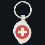Chaveiro Sinalizador de suiça<br><div class="desc">Procure "wowsmiley" para obter mais produtos como este.</div>