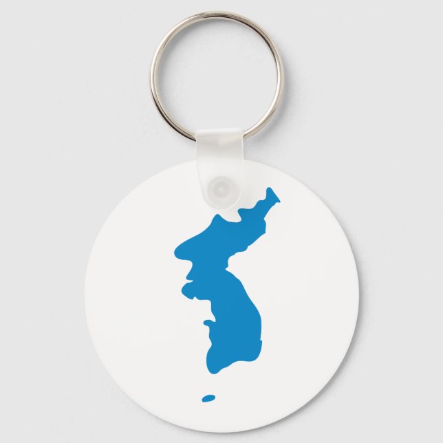 Chaveiro Sinalizador de Unificação Coreana (Frente)