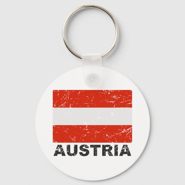 Chaveiro Sinalizador de Vintage na Áustria (Frente)
