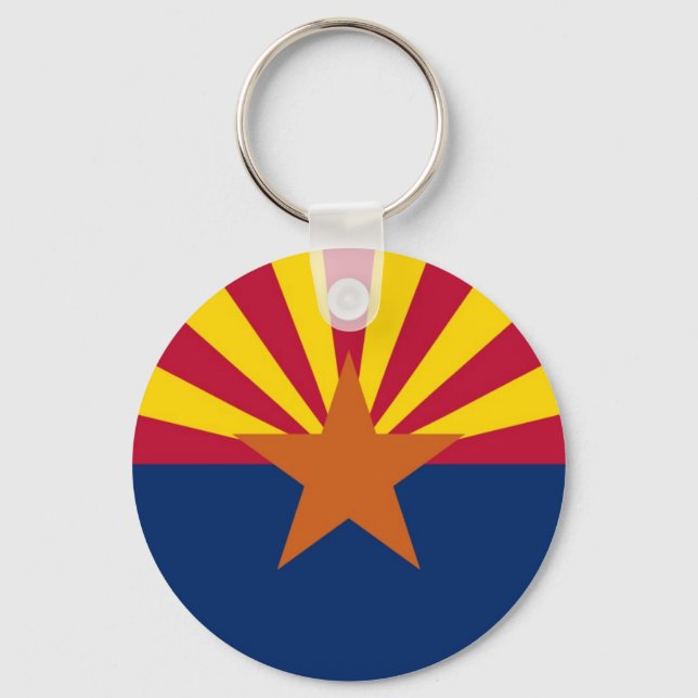 Chaveiro Sinalizador do Estado da arizona (Frente)