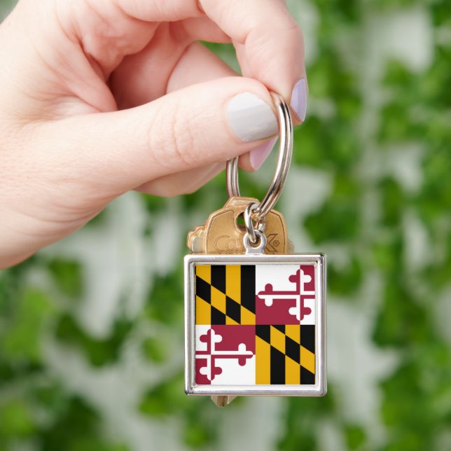 Chaveiro Sinalizador do Estado de Maryland (Mão)